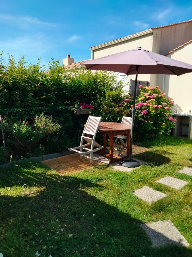 Mer A Pied Vrai Lit Linge Fourni Jardin Brétignolles-sur-Mer Buitenkant foto